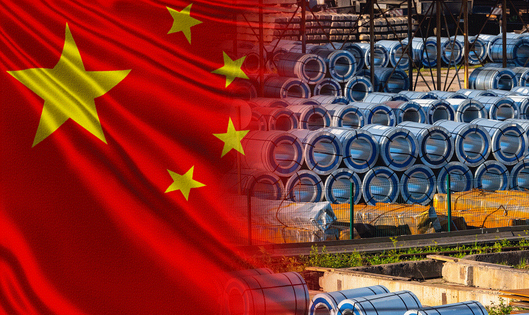 Китай увеличил экспорт металлопроката