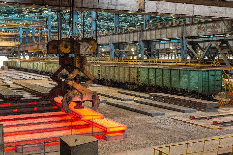 В мире уменьшилась выплавка стали