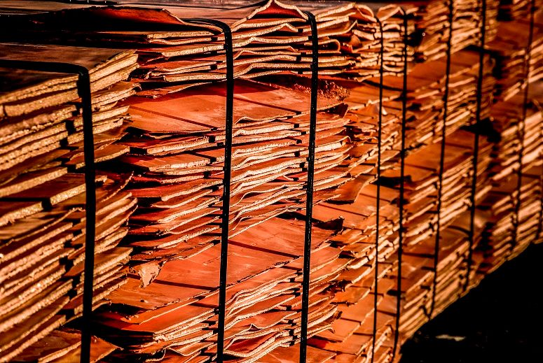 Производство катодной меди в Китае в августе