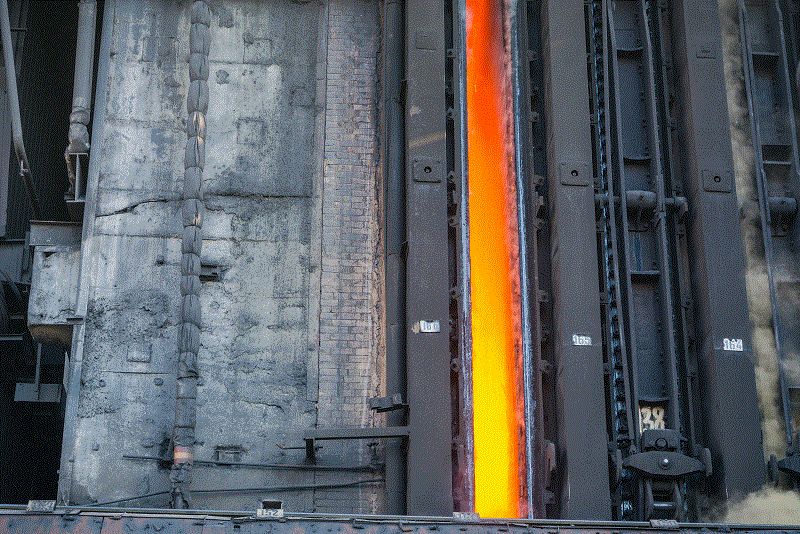 Производство стали в Китае в середине июня увеличилось на 1,42%