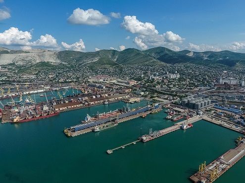 Грузооборот в российских морских 